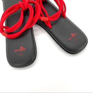 Like-New Yoga Sunshine Sandals by Sanuk (Size 11)